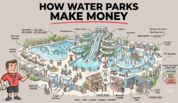 How Water Parks Make Money: 10 Revenue Sources Beyond Ticket Sales